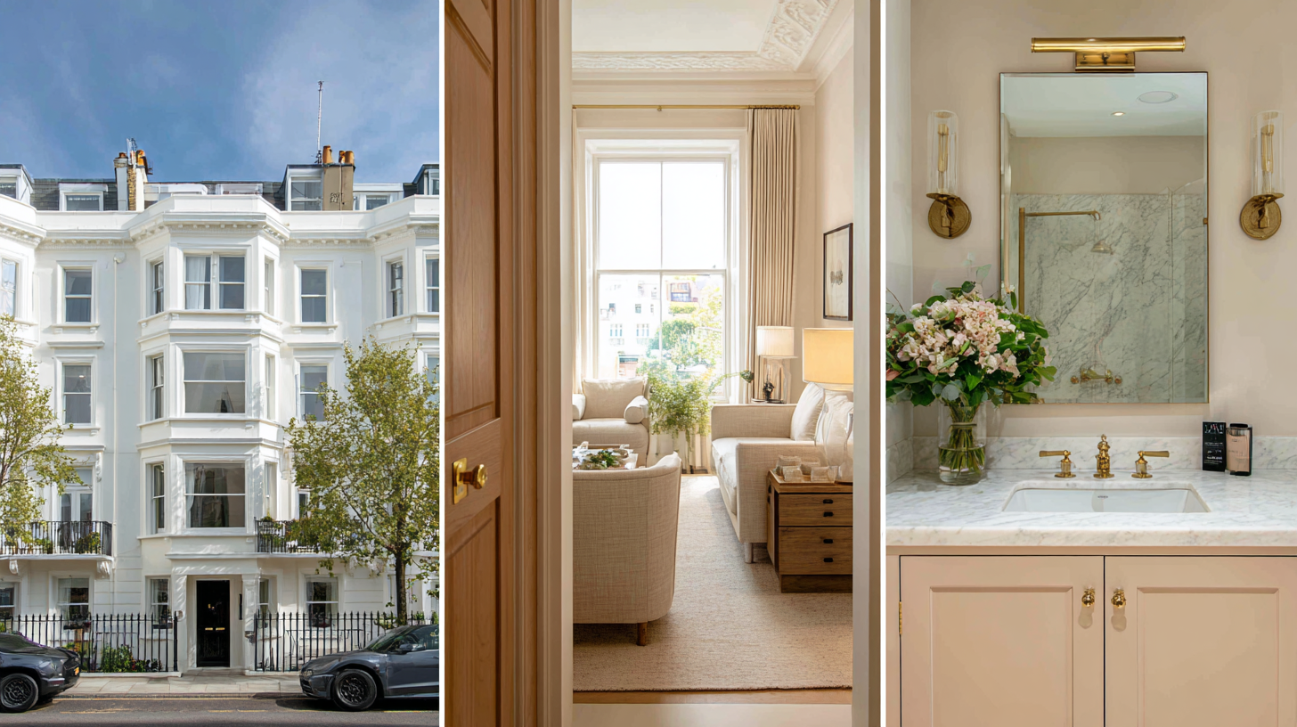 115 St. George's Square Pimlico - period apartment full refurbishment